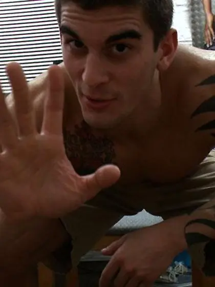 Very creative masturbation