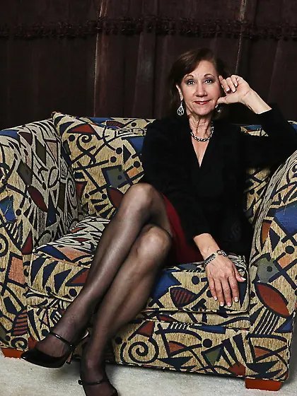 Shaved wide open pussy