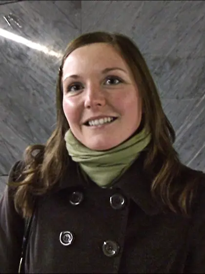 Brunette hottie massive natural