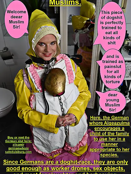 German rubber painluts for Muslim use only!