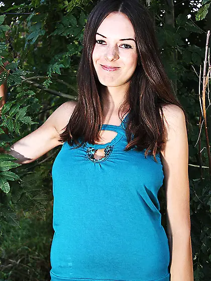 Shy teen amazing set