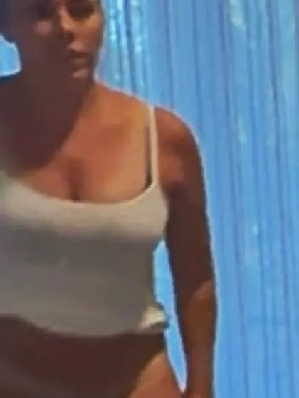 Spy girlfriend hidden cam changing