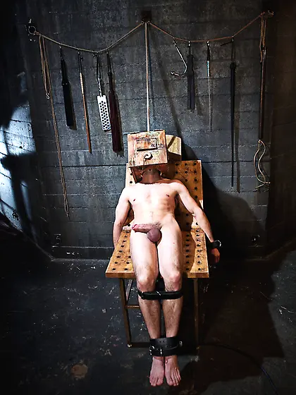 Dominatrix playing with a timid, innocent dude on camera