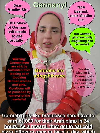 German rubber painluts for Muslim use only!