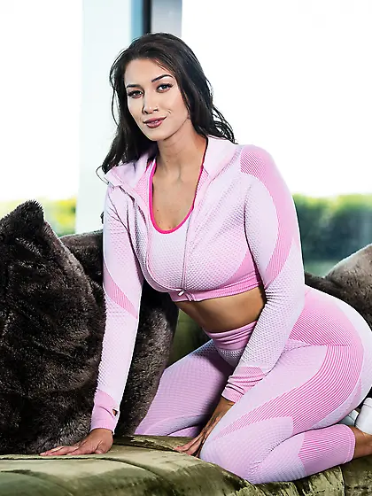 Hot interracial lesbian sex scene with beautiful ladies