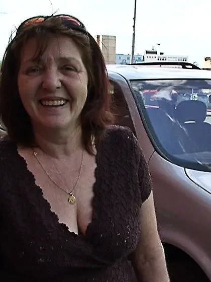 Boobilicious mature grey cunt