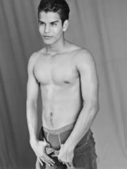 Brunette Young Man Adrian.