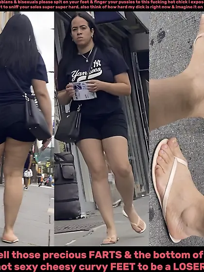 Clueless Dumb Retarded Stupid Whores Feet & Ass!