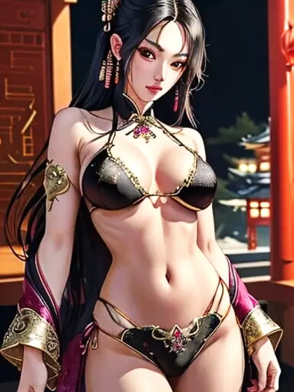 Chinese cute fantazy girl