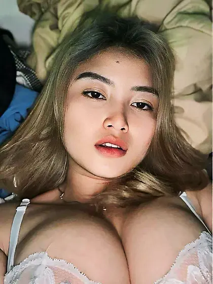 Busty asian teen exposed - "Not my face,  ok?"