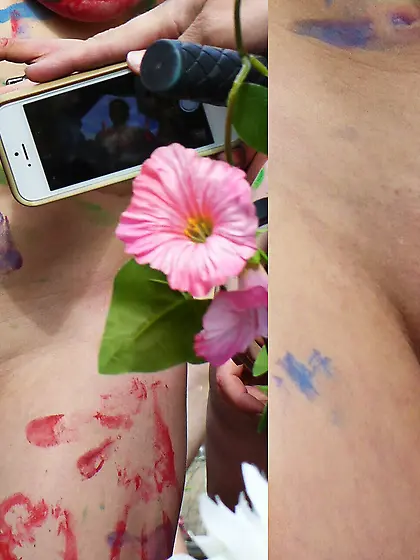 Bikes,  Bodypaint and Public Nudity