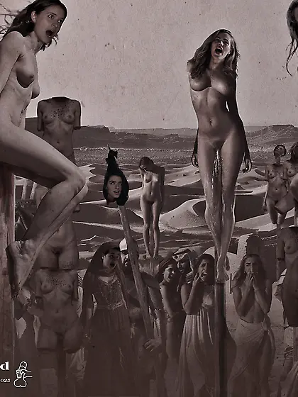 Execution of Christan Females and Heretics