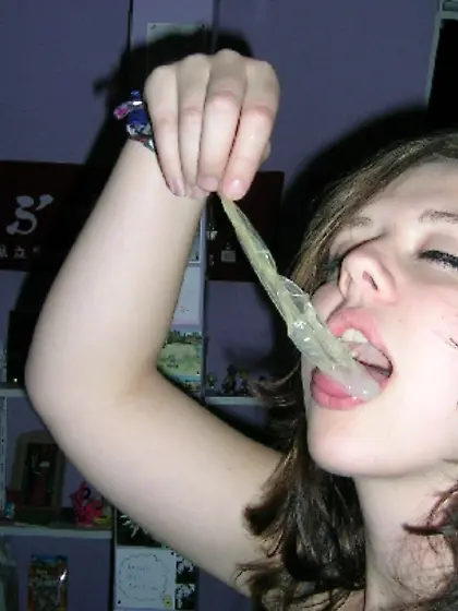 Eating condoms