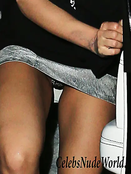 Rita Ora Upskirt At Warwick Nightclub In West Hollywood