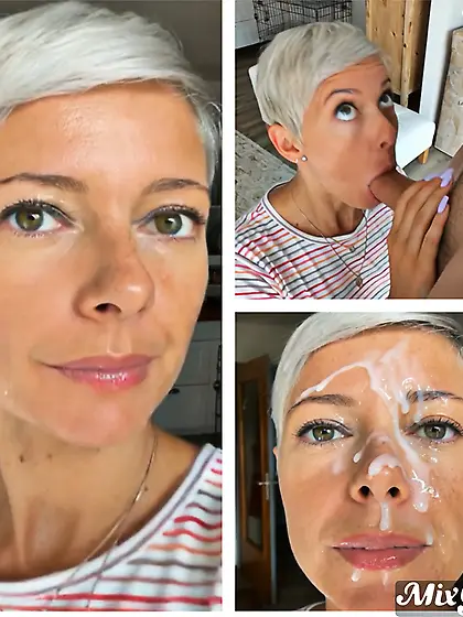 Andrea hot milf cumshot