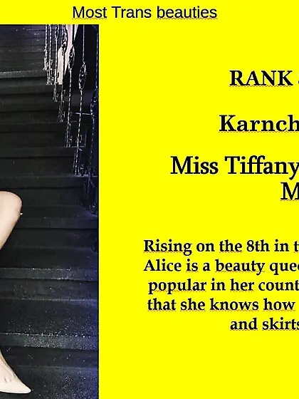 8th Ladyboys Category : Karnchaya ALICE