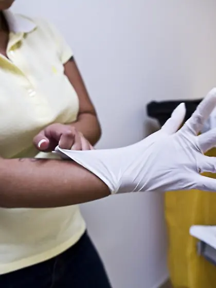 Leilani Li takes her maid outfit off and then fucks with two hun