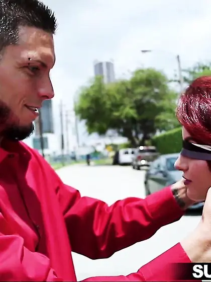 Petite tattooed foxy fucked hard by huge...