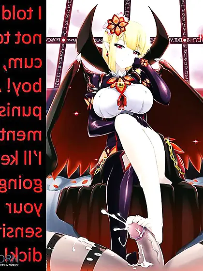 Hentai with captions 7: Evil!!