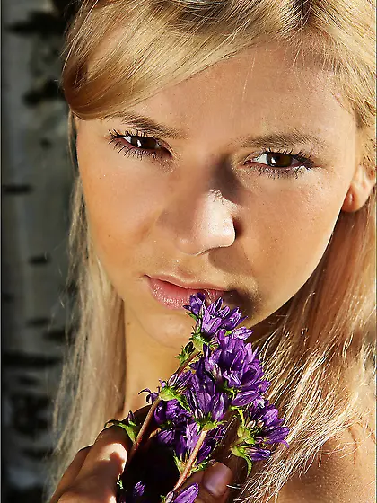 Petite hot blonde teen