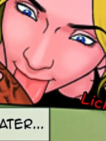 Blondies glory hole sucking