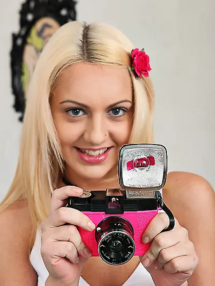 Vaina's a little shy,