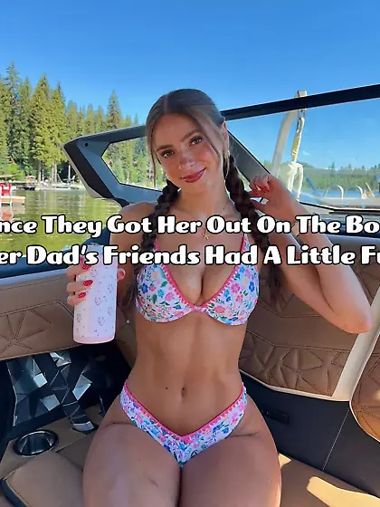 Dad's friends had fun