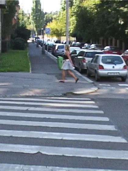 Lush blonde skirt pulled