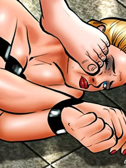 Slave perform oral favors