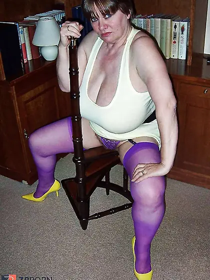 Toni F in her library