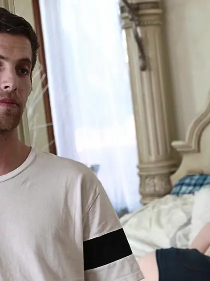 Busty blonde milf pounded hard in threesome