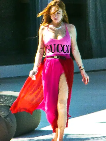 Lindsay Lohan Cleavage