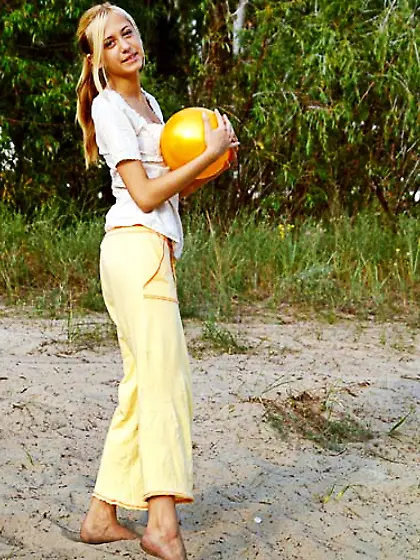 Naughty young blonde amateur