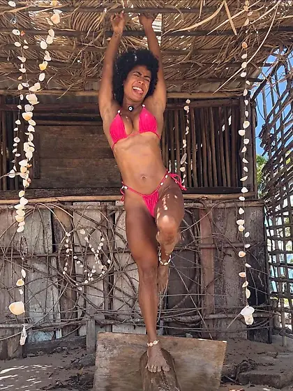 how to break hot pretentious muscle bitch?