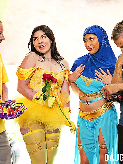 Keira Croft and Penelope Woods get fucked with relish