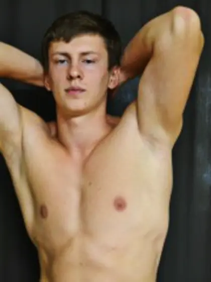 Brunette Young Man Ritchy Oil.