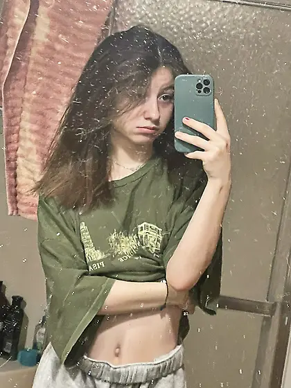 tiny college slut adriene desperately needs cock