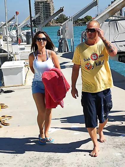 Holly West sucks and rides a big dick in order to thank a lad fo