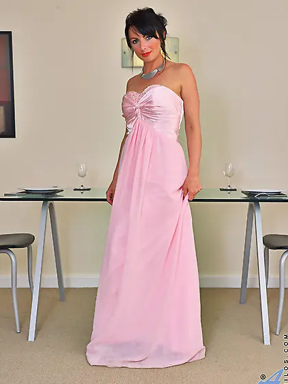 Tall raven pink dress