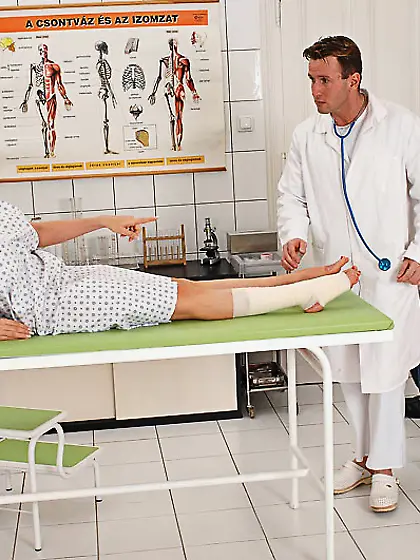 Busty french massage