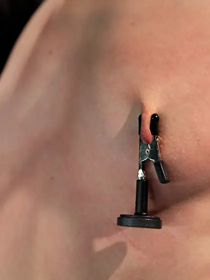 Harsh bondage upside suspension