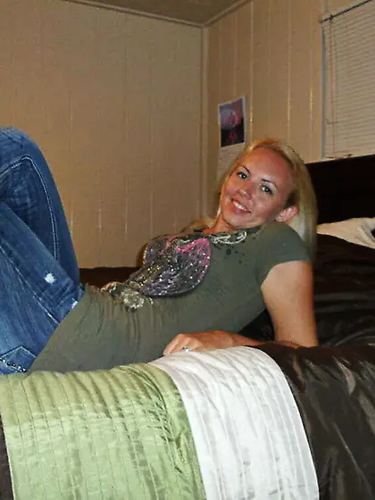 Blonde wife posing (some pregnant)