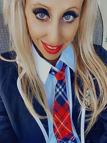 Lourdes Noir School Girl