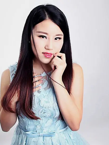 Ebony girl hair nice