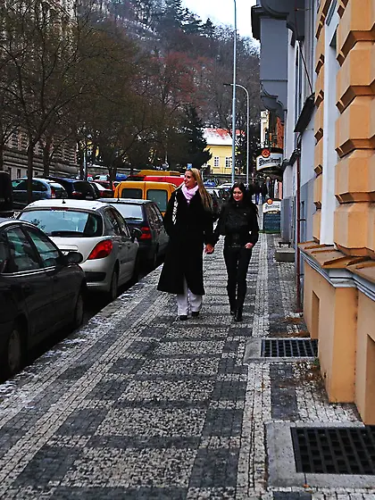 Maya and her girlfriend