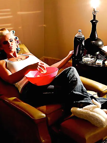 Anal kissing stockings