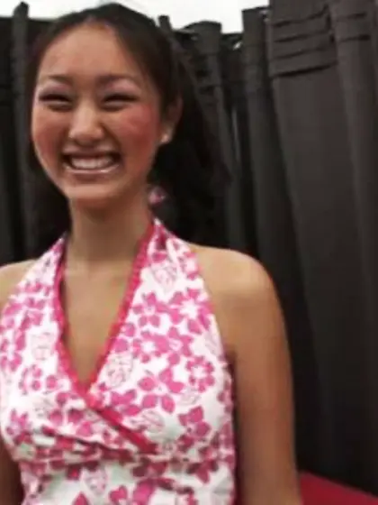 Holding pigtails plows asian