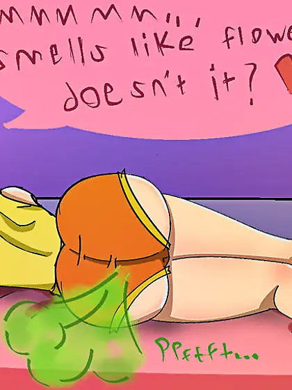 Princess Daisy Farting and Pooping