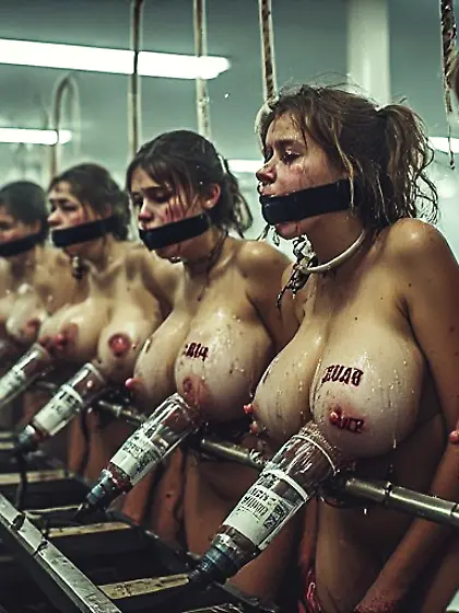 War prisoners turned into milk mass production