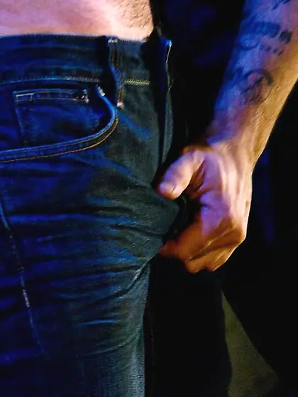 Bearded gay slave tortured